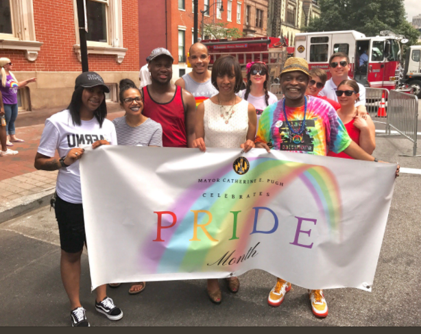 City Employees at Pride 2017
